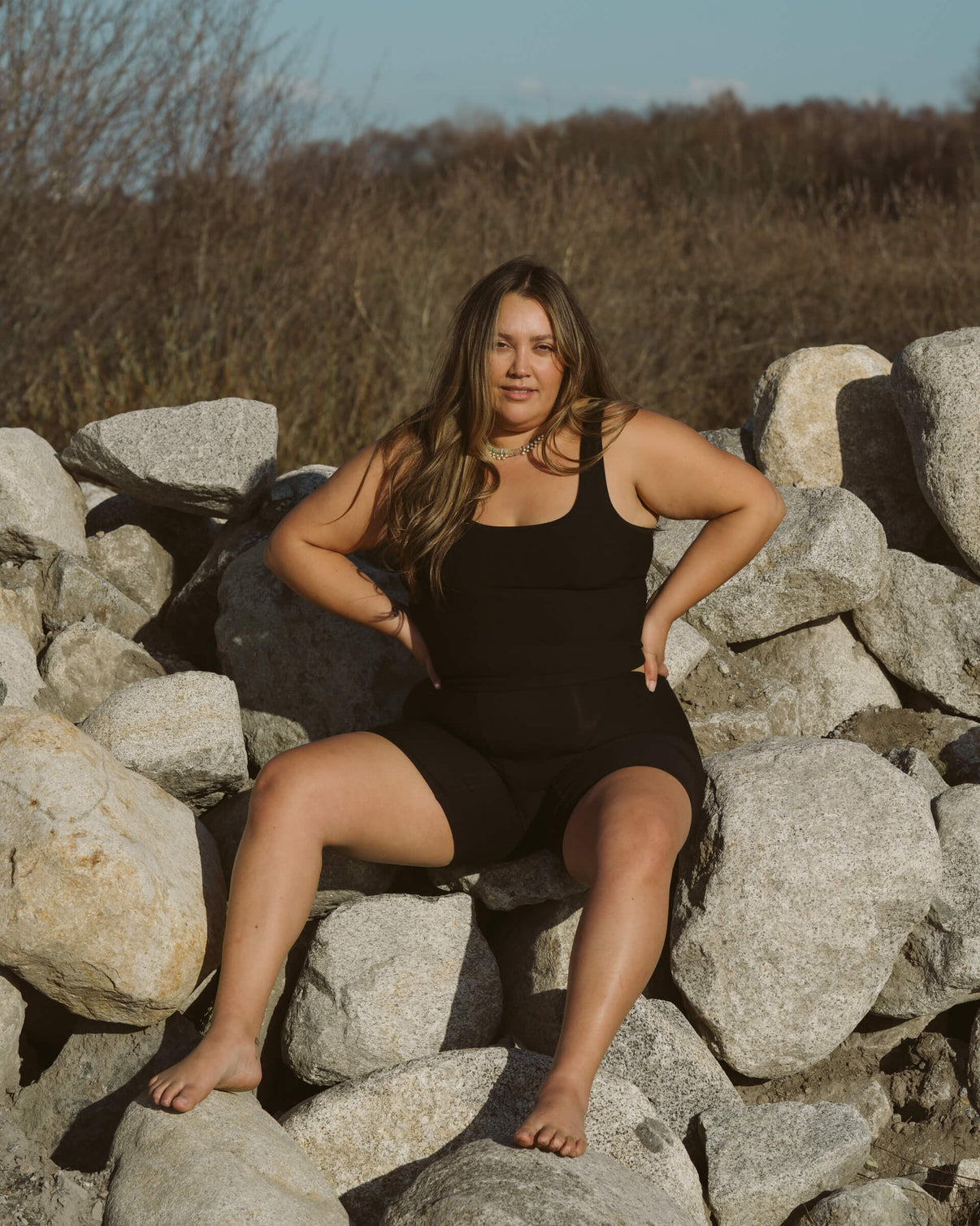 Huha Mineral Tops - Sporty Crop Tank