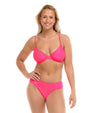 Body Glove Smoothies Solo D-F Cup Bikini Top - Bubble Gum