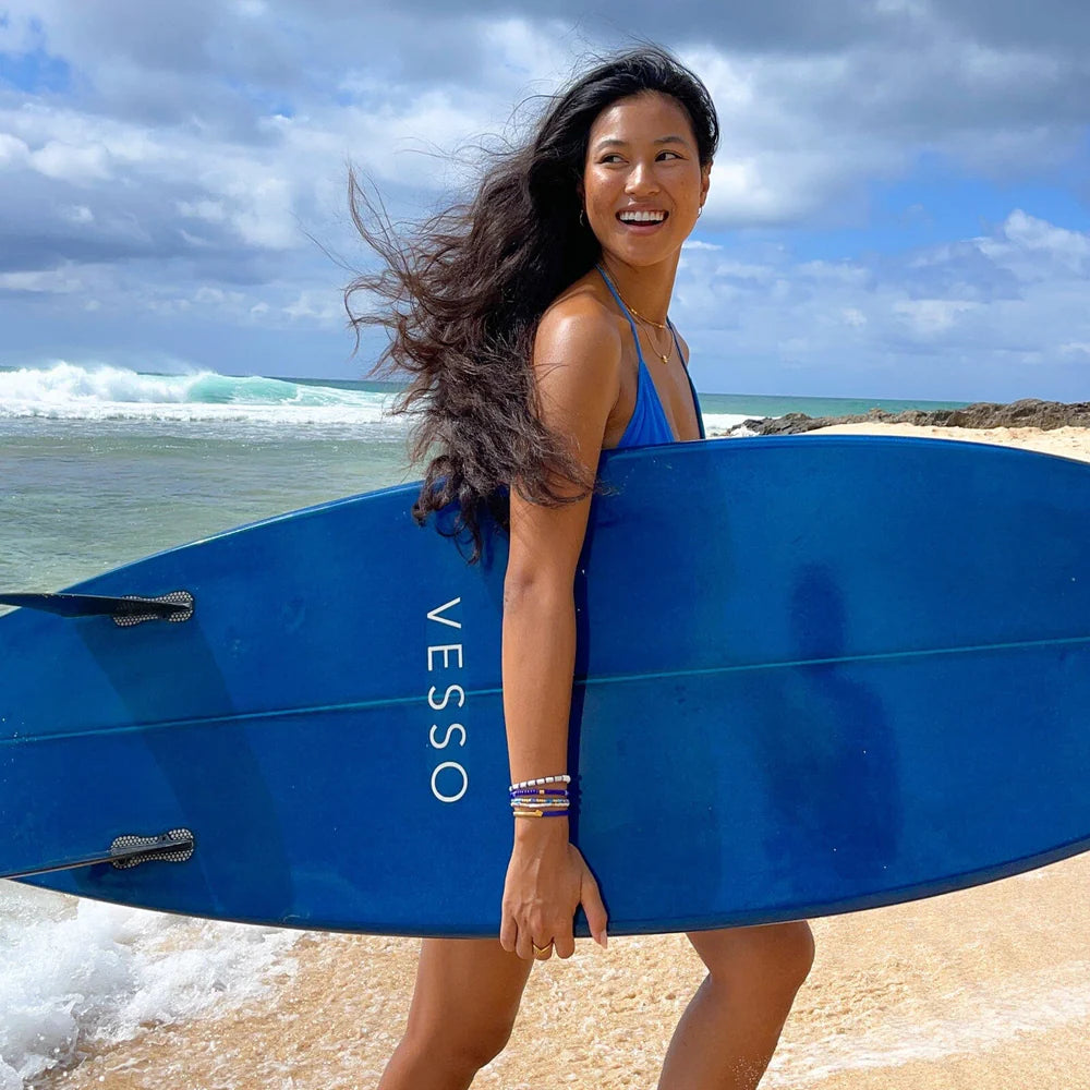 Pura Vida &#39;Surfrider&#39; Stretch Bracelet - set of 5