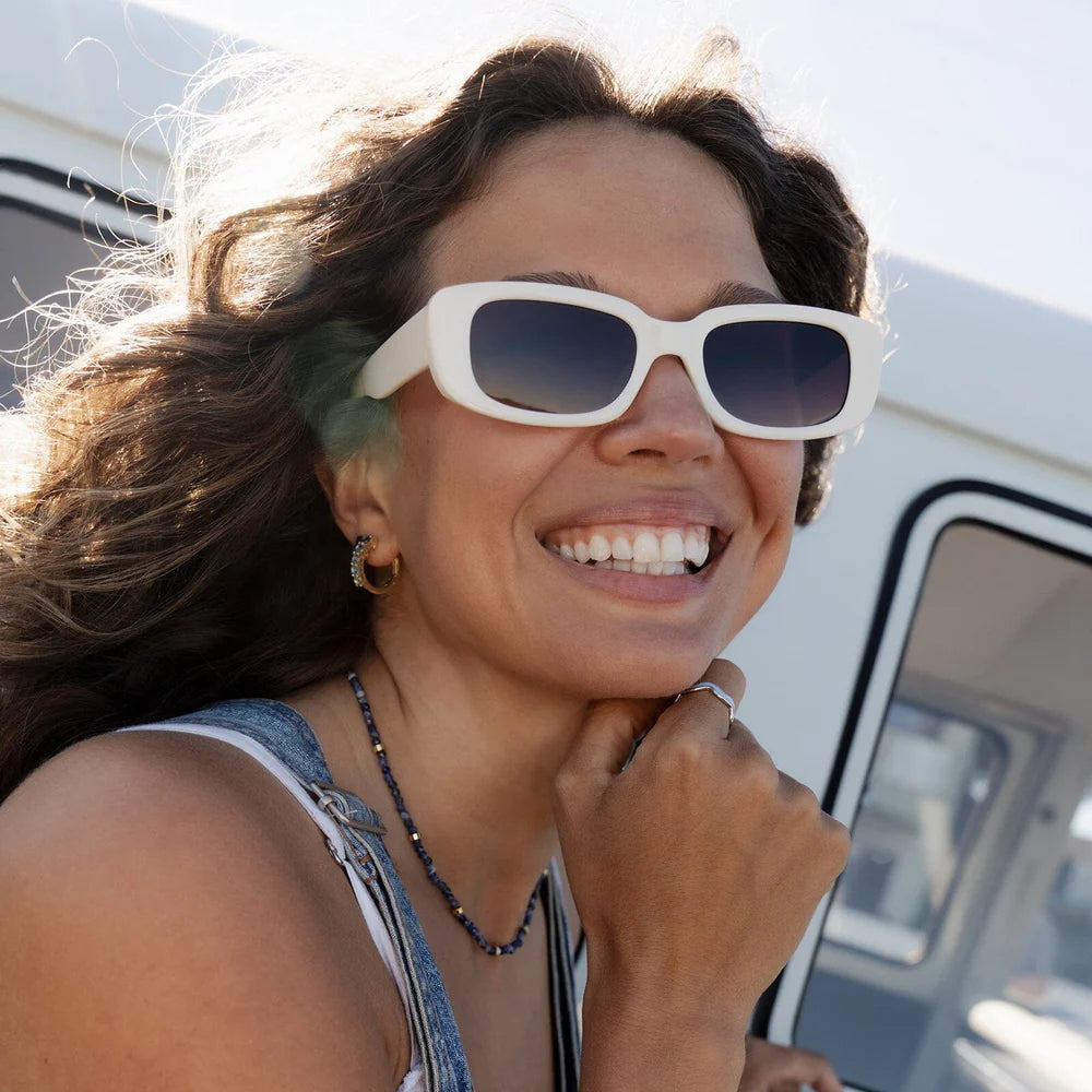 Pura Vida &#39;Surfrider Ombre Stone&#39; Hoop Earrings