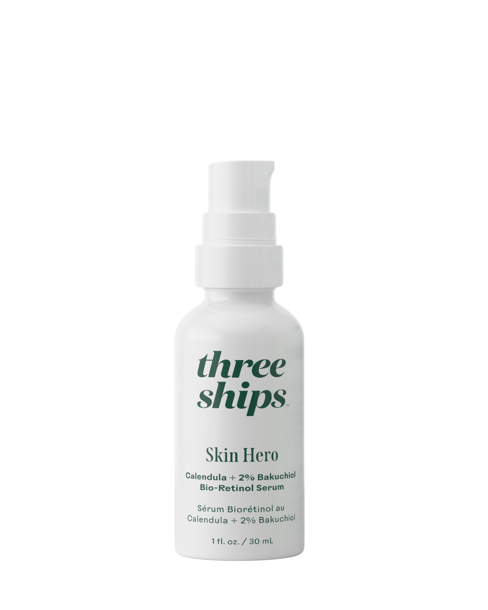 Three Ships Skin Hero Calendula + 2% Bakuchiol Bio-Retinol Serum