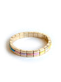 Bryce Hudson Creations 'Pastel Stripe Puzzle' Bracelet
