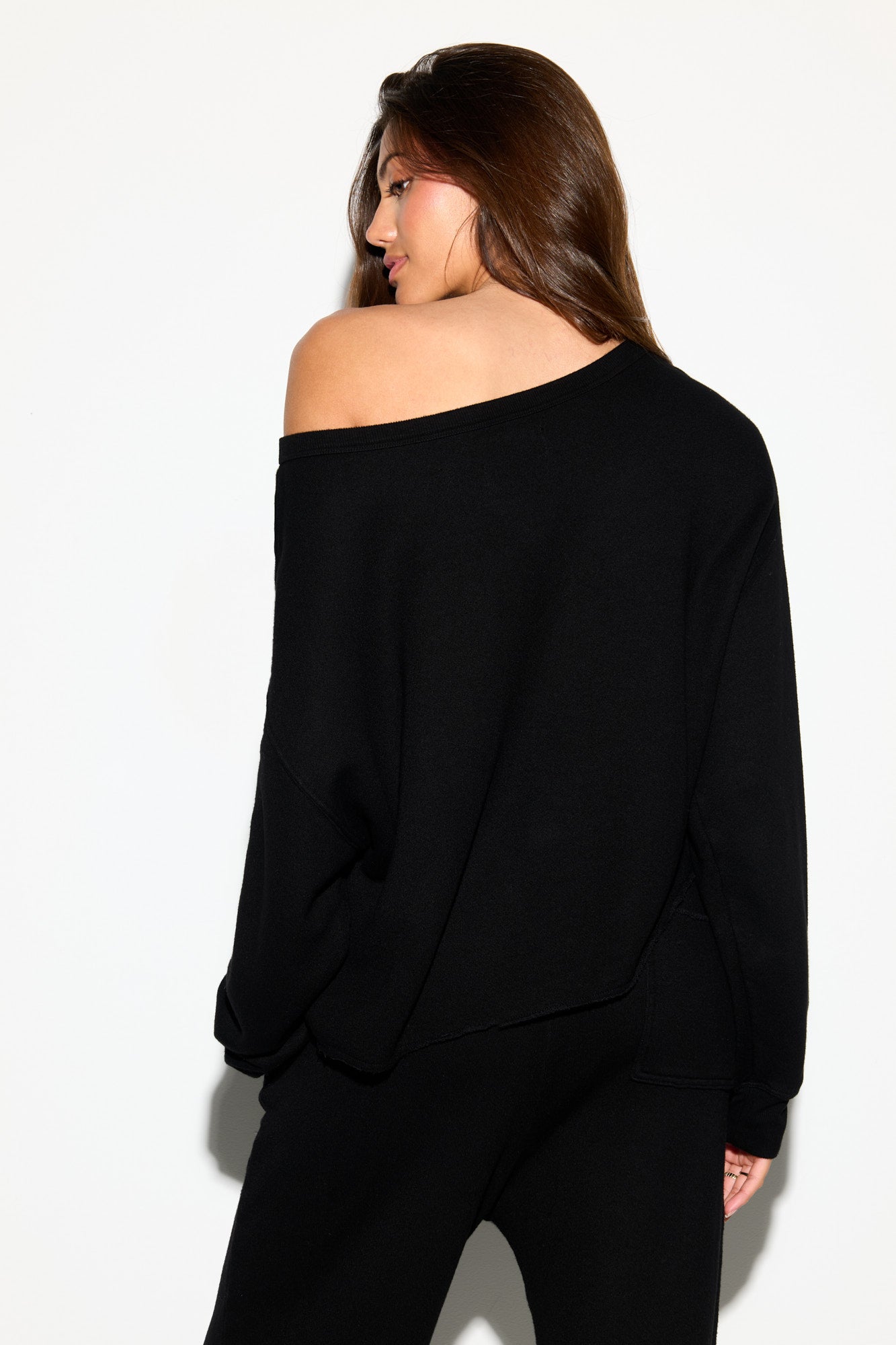 Spiritual Gangster &#39;Bella&#39; Off Shoulder Sweatshirt