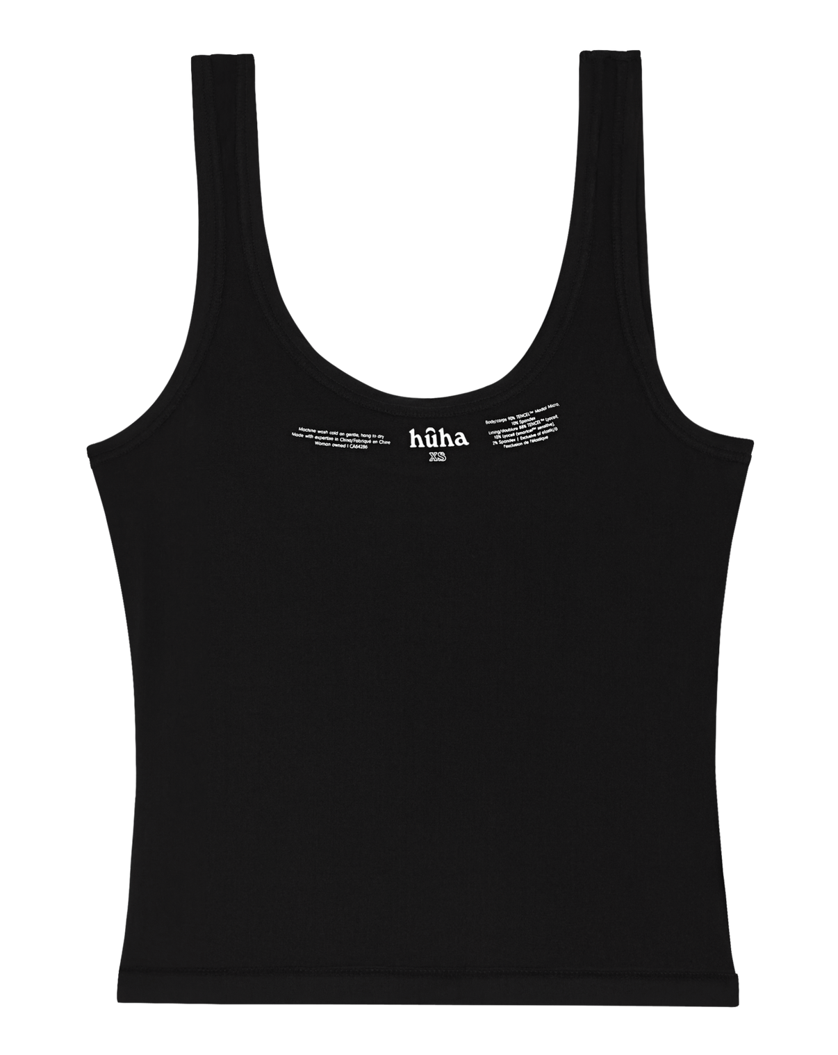 Huha Mineral Tops - Sporty Crop Tank