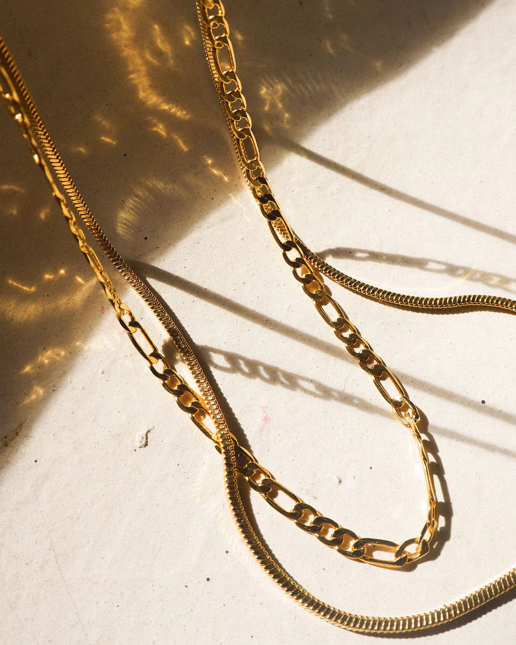 LUV AJ Cecilia Chain Necklace - Gold