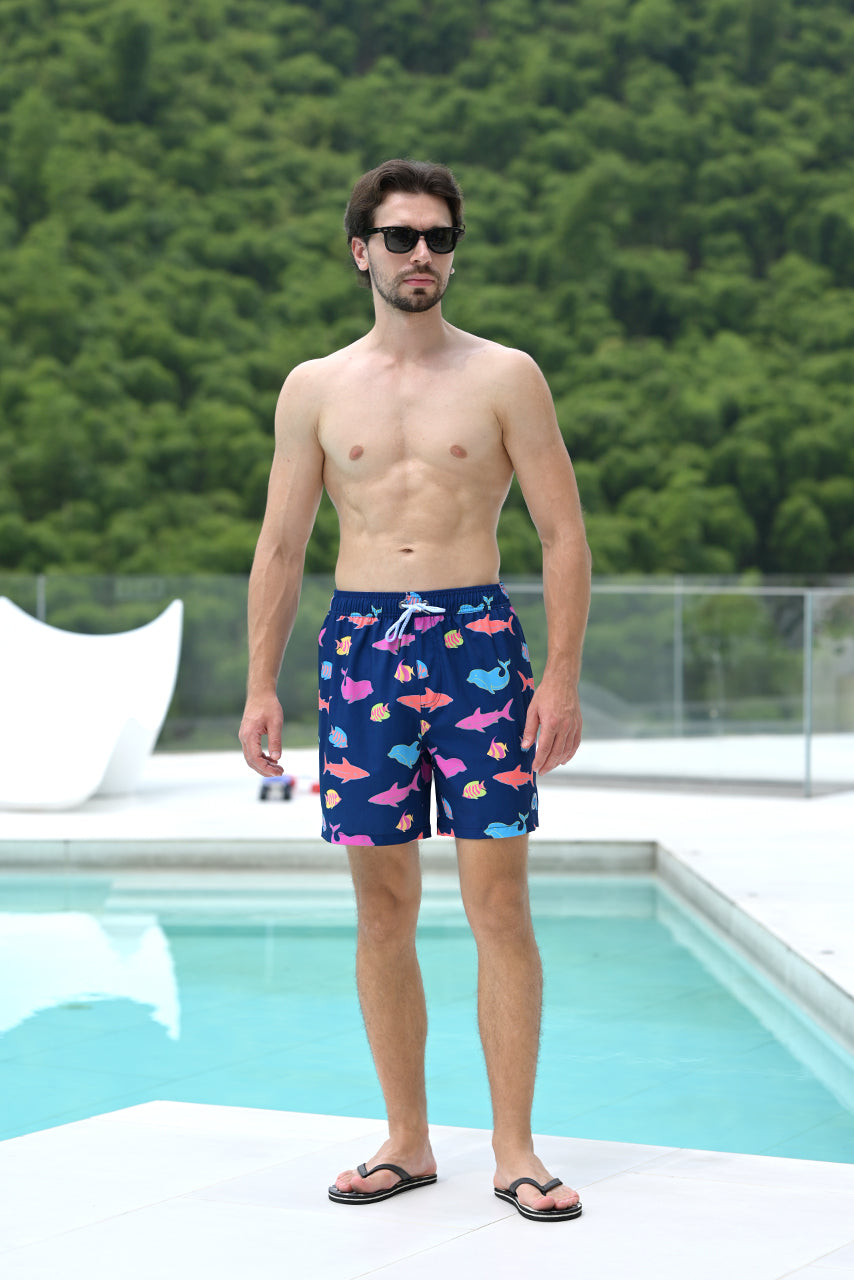 Island Haze 6“ Stretch Volley Shorts - Alor