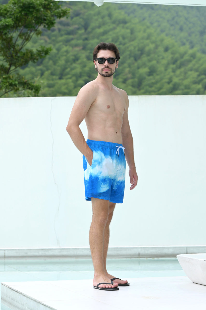 Island Haze 6“ Stretch Volley Shorts - Morotal