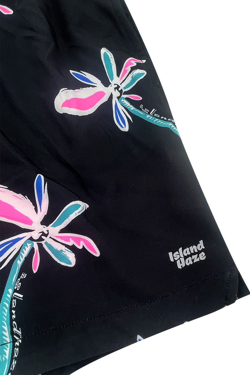 Island Haze Compression Swim Shorts - Trail