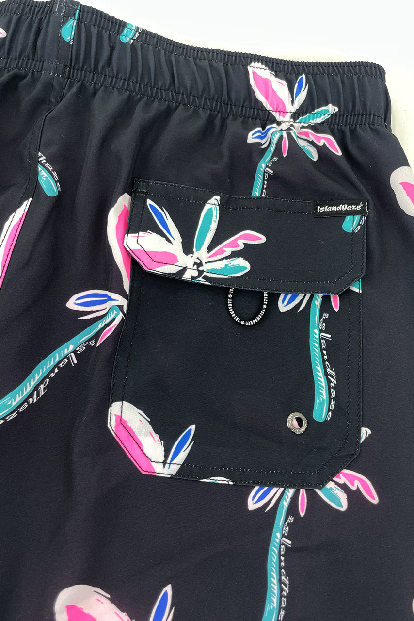 Island Haze Compression Swim Shorts - Trail