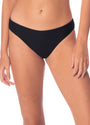Maaji 'Jade Black' Sublimity Regular Rise Classic Bikini Bottom