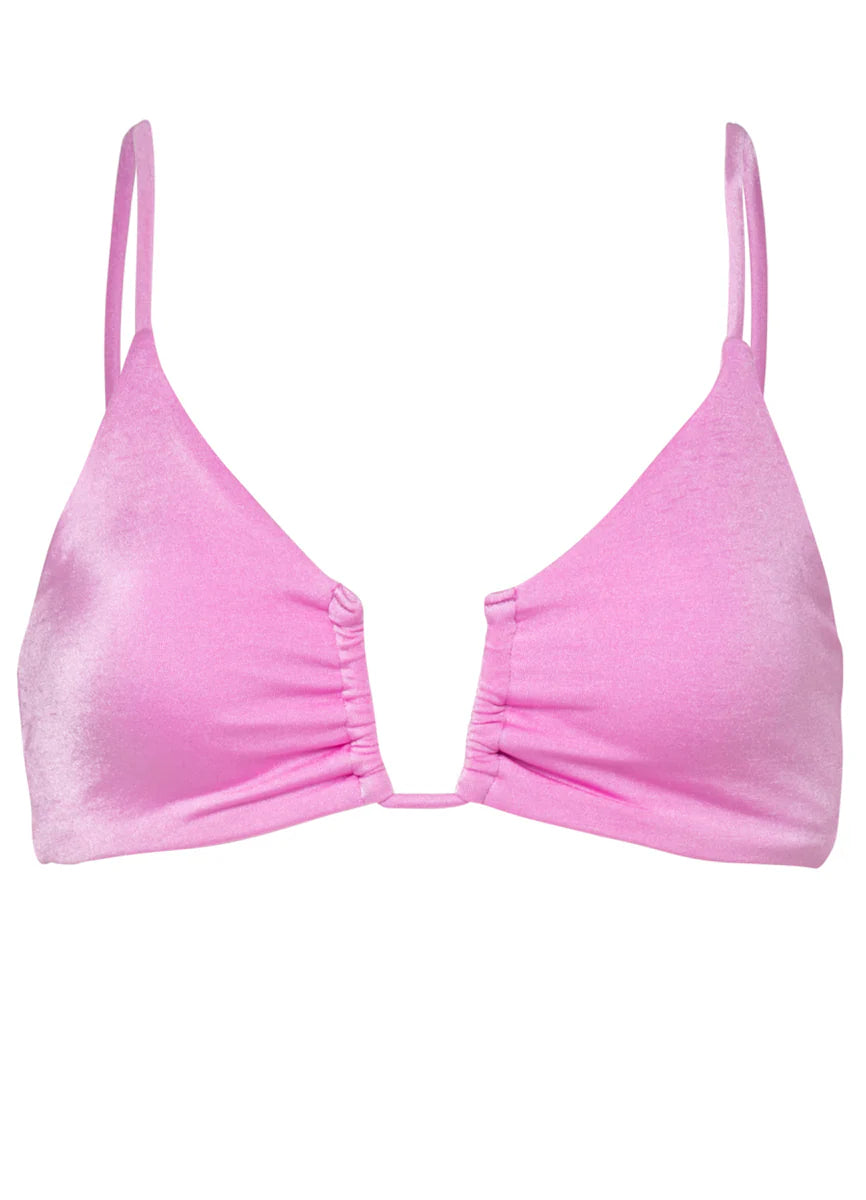 Maaji &#39;Fondant Pink&#39; Bia U Wire Bralette Bikini Top
