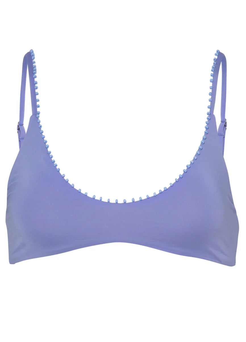 Maaji &#39;Deep Periwinkle&#39; Liberties Classic Bralette Bikini Top