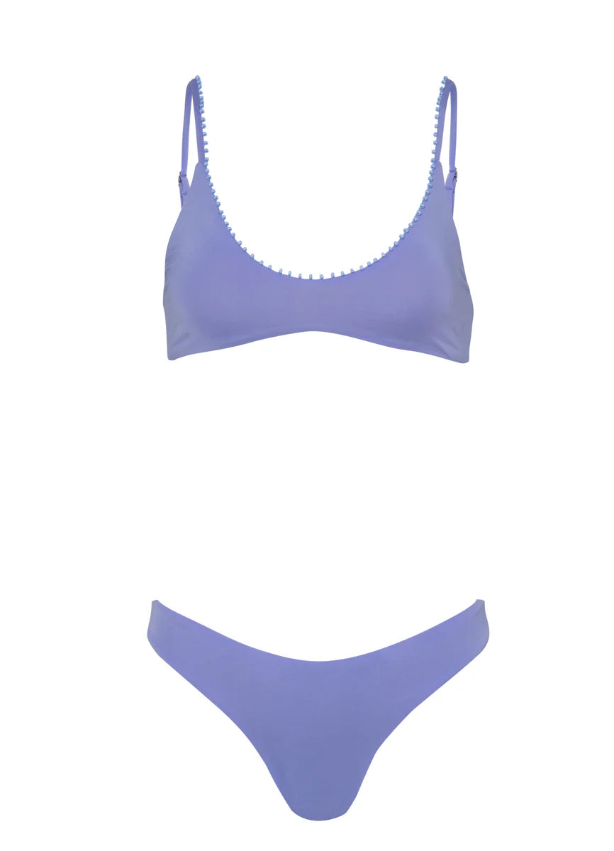 Maaji &#39;Deep Periwinkle&#39; Liberties Classic Bralette Bikini Top