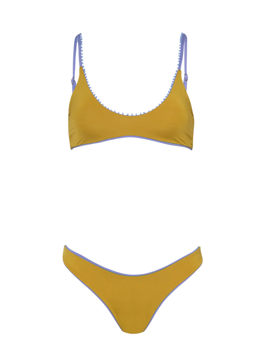 Maaji &#39;Deep Periwinkle&#39; Liberties Classic Bralette Bikini Top