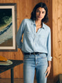 Faherty Women's Tried and True Chambray Shirt
