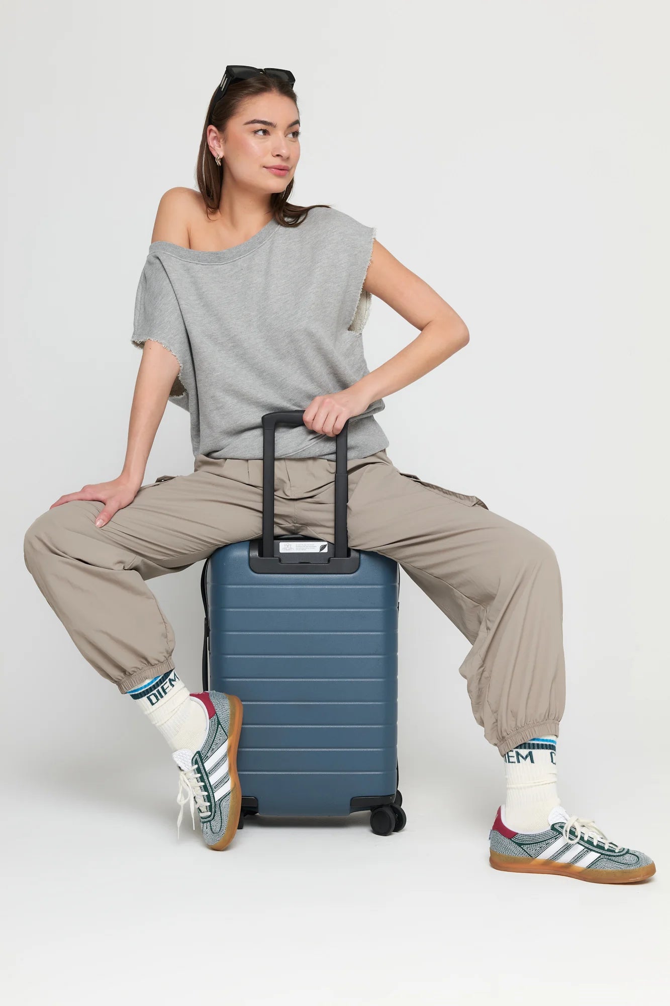 Spiritual Gangster &#39;La Vida&#39; SS Off Shoulder Sweatshirt