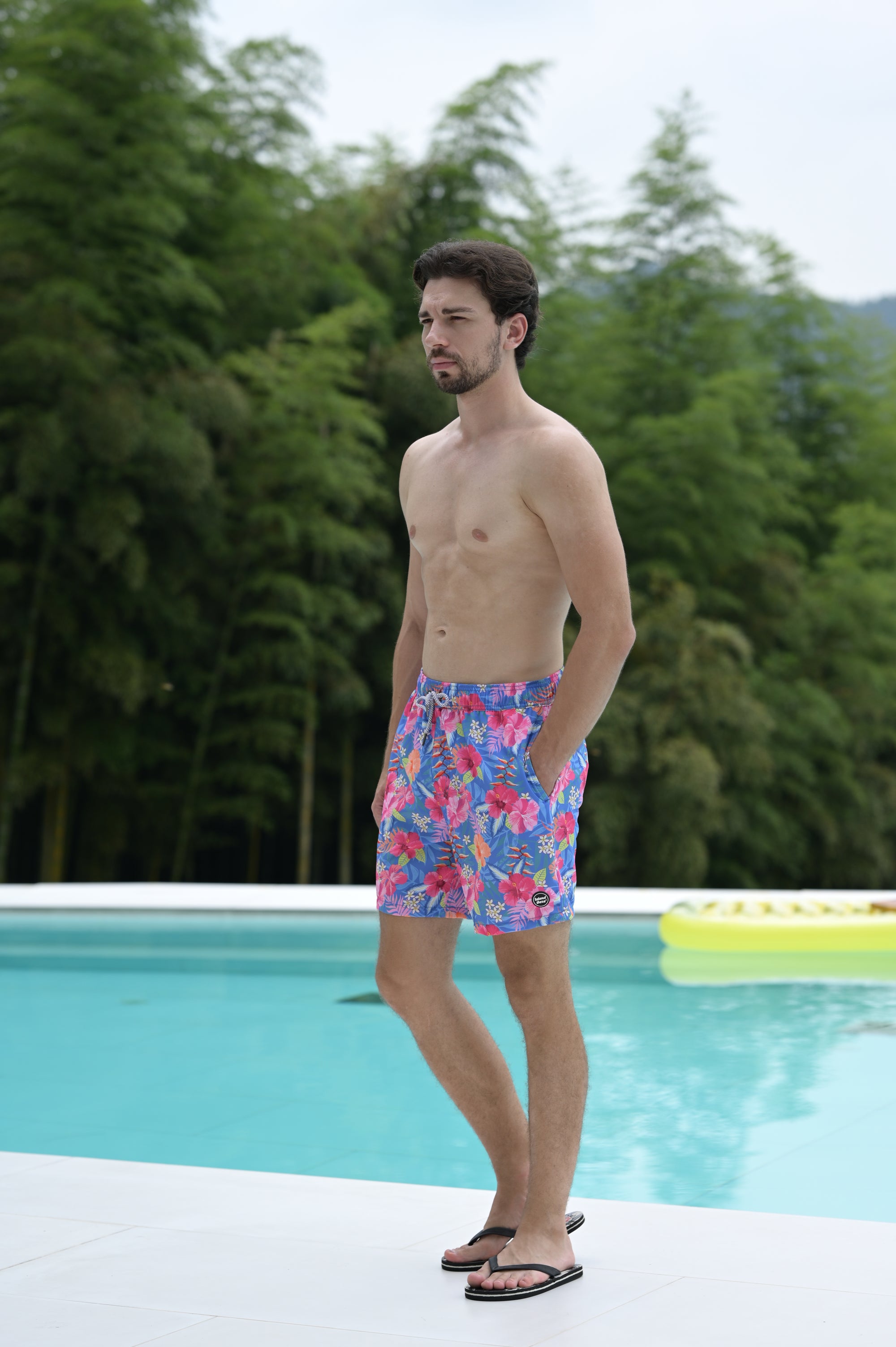 Island Haze 6“ Stretch Volley Shorts - Terre