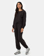 Tentree Women's French Terry Cargo Fulton Jogger - Meteorite Black