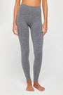 Spiritual Gangster 'Love Sculpt' 7/8 Leggings - Heather Grey