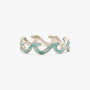 Pura Vida 'Tie Dye' Enamel Wave Ring