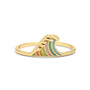 Pura Vida 'Waves Crashing' Gold Ring