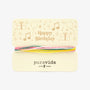 Pura Vida 'Happy Birthday' Bracelet Card