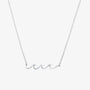 Pura Vida 'Delicate Wave' Necklace - Silver