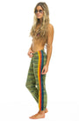 Aviator Nation 5 Stripe Sweatpants - Camo